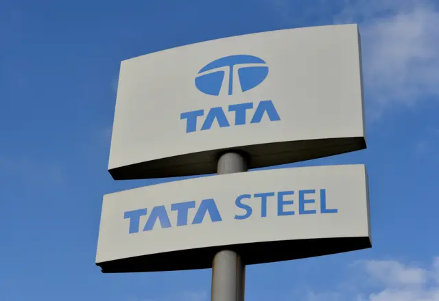 Steel sign