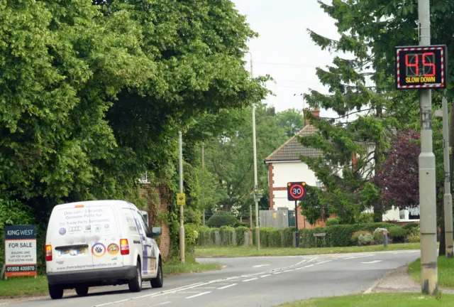 Coventry Road in Sharnford