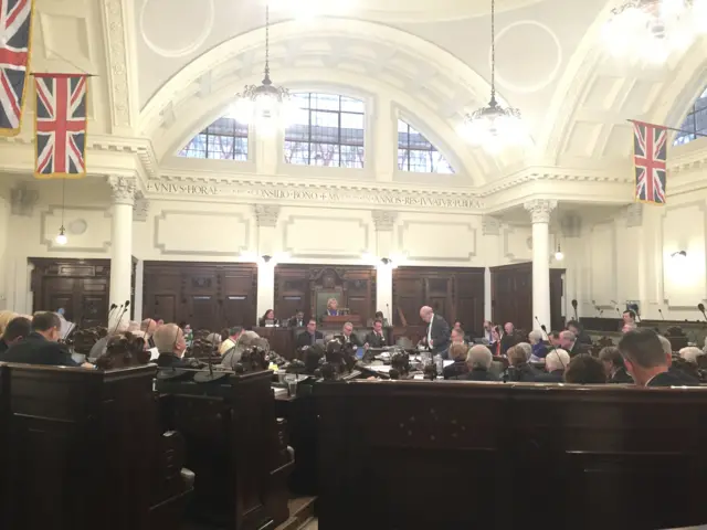 Council tax meeting