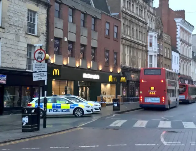 McDonalds in The Drapery Northampton