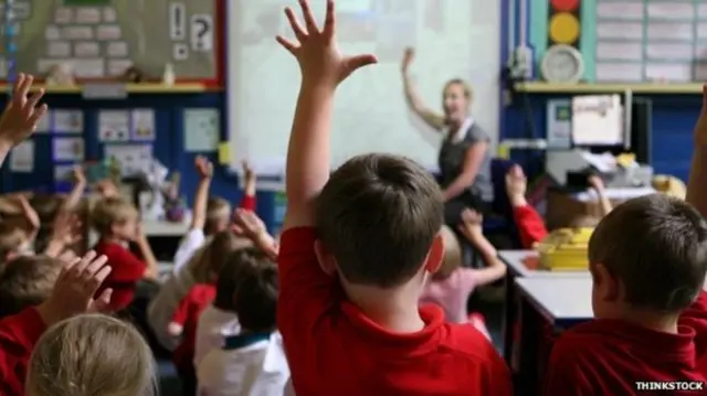 Primary school classroom