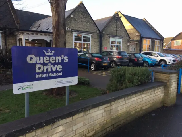 Queen's Drive school in Peterborough