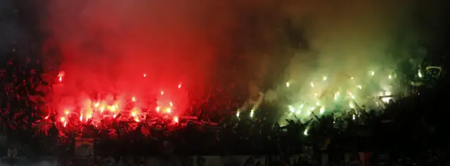 Flares in the Saint-Etienne end