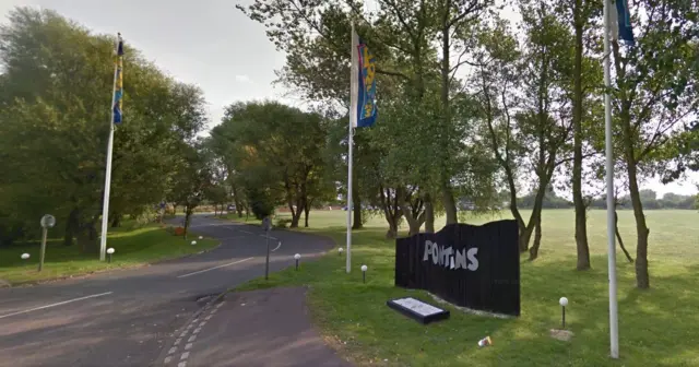 Pontins Pakefield Holiday Park entrance