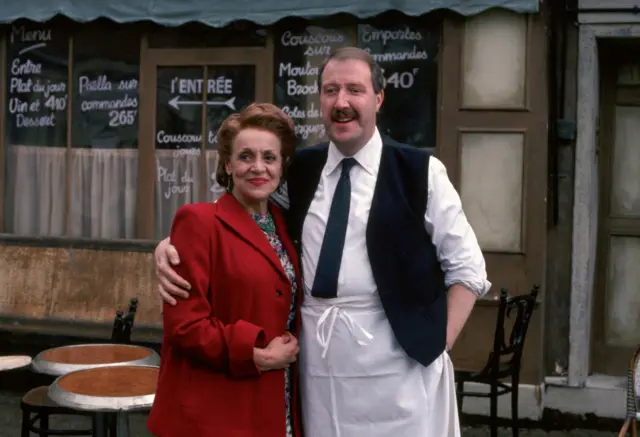 Gorden Kaye in 'Allo 'Allo