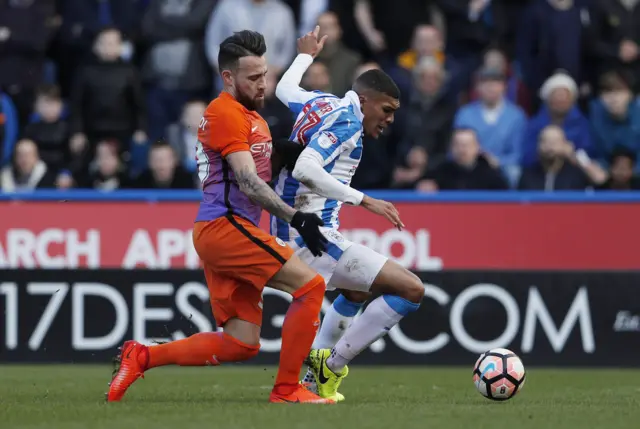 Nicolas Otamendi and Collin Quaner