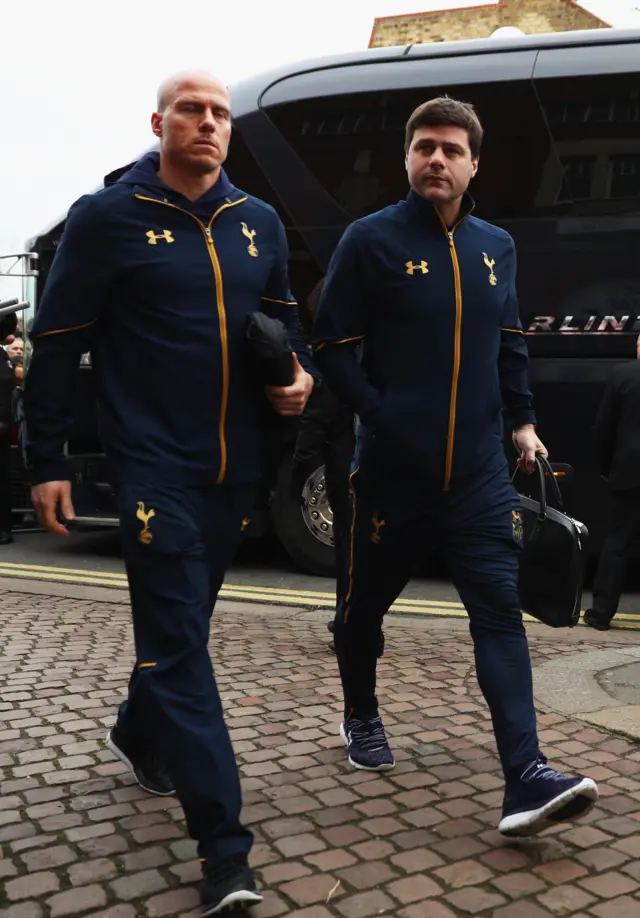 Pochettino arrives