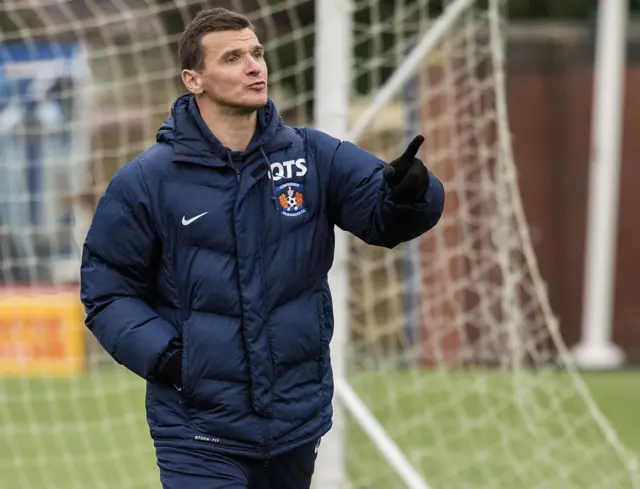 Kilmarnock caretaker manager Lee McCulloch