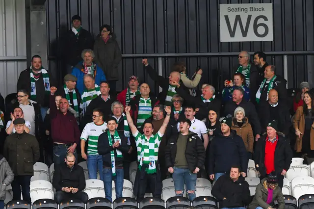 TNS fans in Paisley