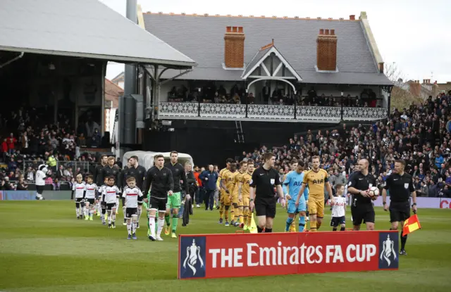 teams walk out