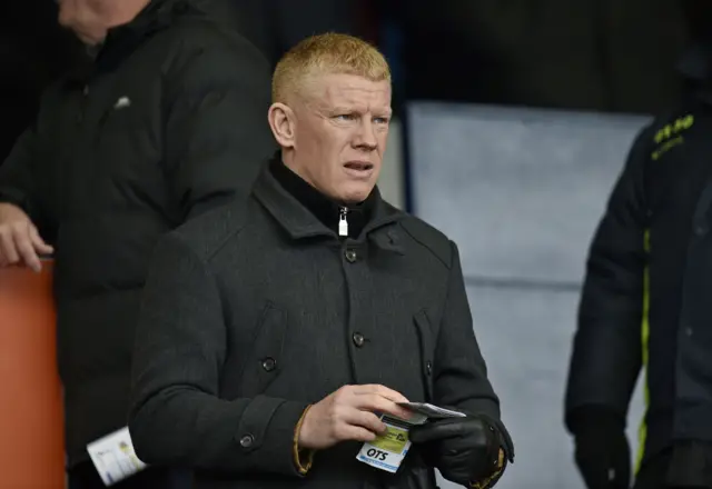 Gary Holt at Rugby Park