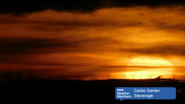 Stevenage sunrise