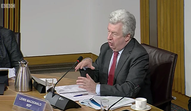 Labour MSP Lewis Macdonald
