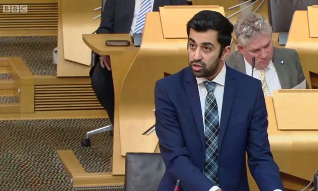 Transport and Islands Minister Humza Yousaf
