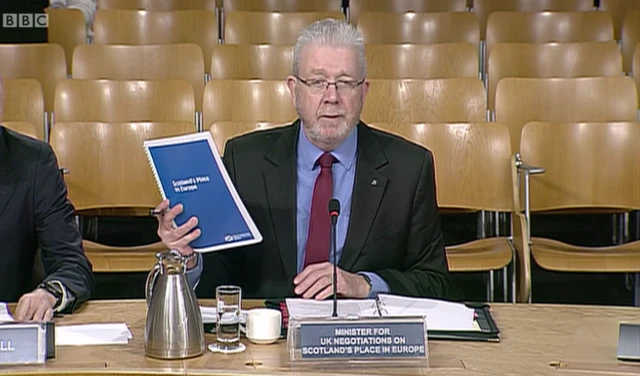 Brexit Minister Mike Russell