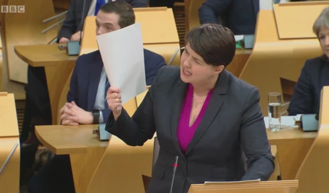 Scottish Tory Leader Ruth Davidson