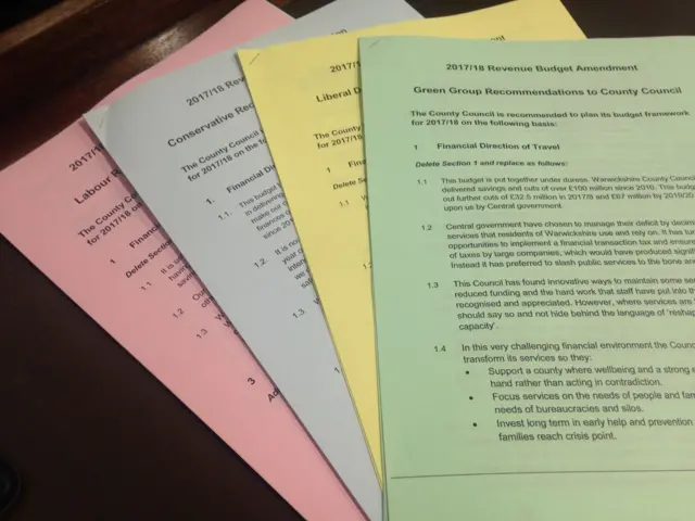 Budget papers