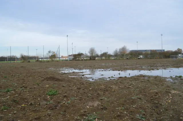Site of new leisure centre