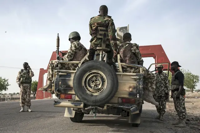 Nigerian soldiers