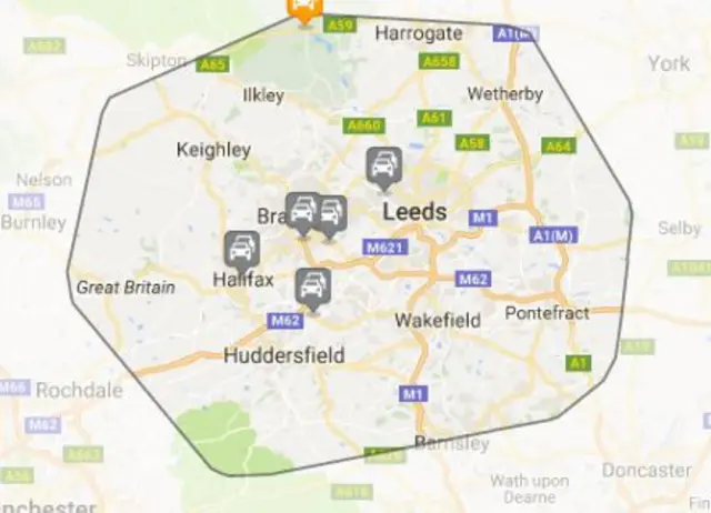 Traffic graphic