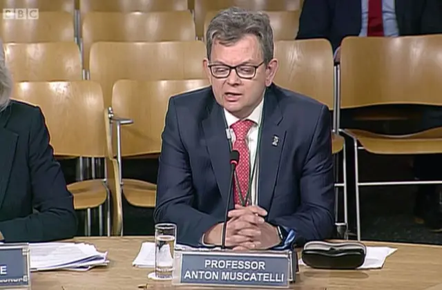 Standing Council on Europe chair Professor Anton Muscatelli