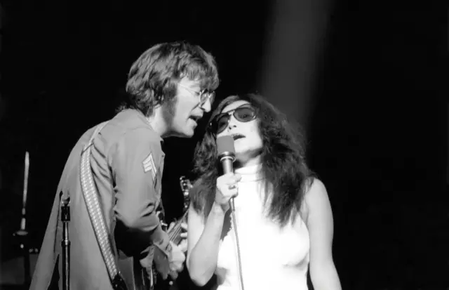 John Lennon and Yoko Ono