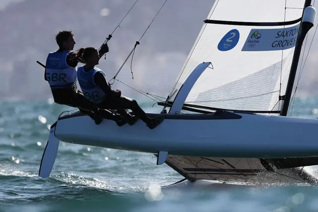 Ben Saxton and Nicola Groves