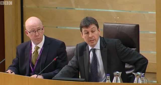 Presiding Officer Ken Macintosh