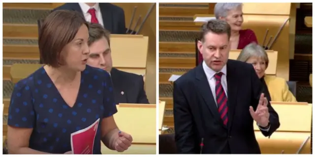 Kezia Dugdale and Murdo Fraser
