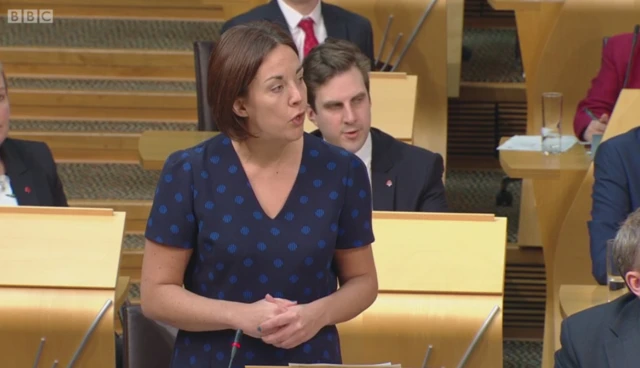 Scottish Labour Leader Kezia Dugdale