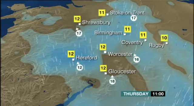 Weather map