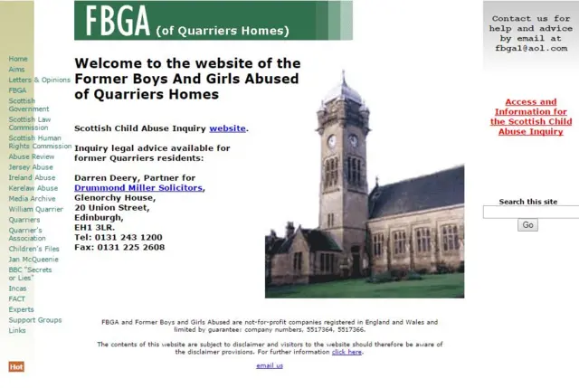 Former Boys and Girls Abused in Quarriers Homes