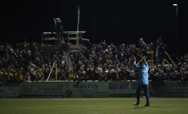 Paul Doswell applauds