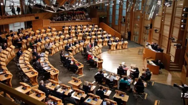 Holyrood chamber