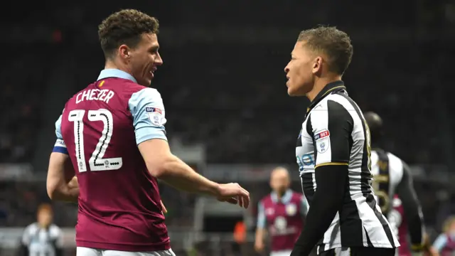 James Chester and Dwight Gayle