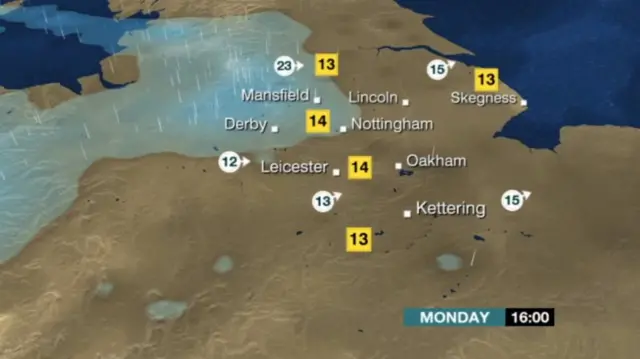Weather map