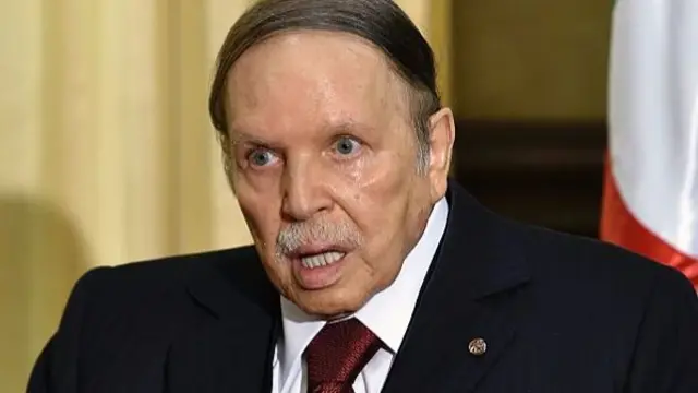 Algerian President Abdelaziz Bouteflika