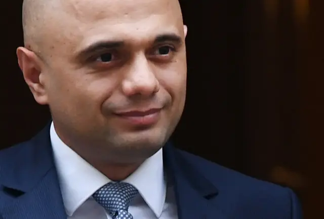 Communities Secretary Sajid Javid