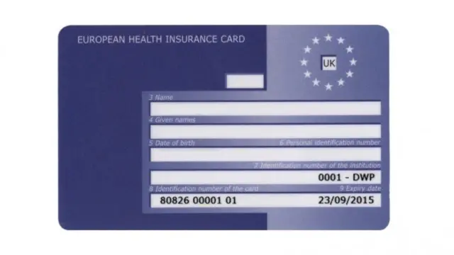 EHIC card