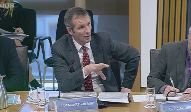 Lib Dem MSP Liam McArthur