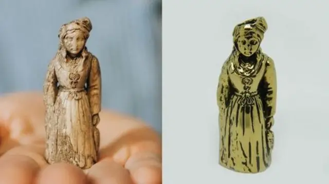 The Tudor fisherwoman was the third piece of gold to be found in north Lincolnshire