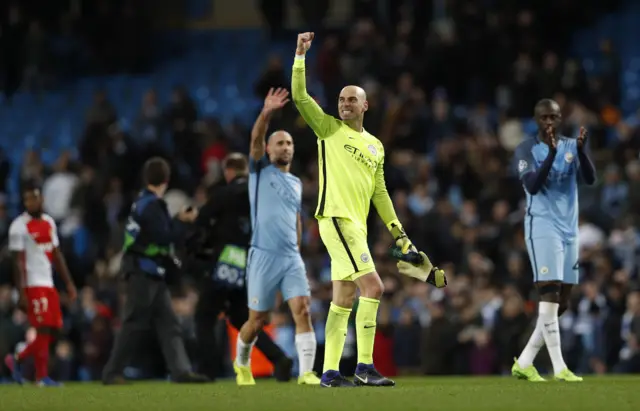 Manchester City celebrate