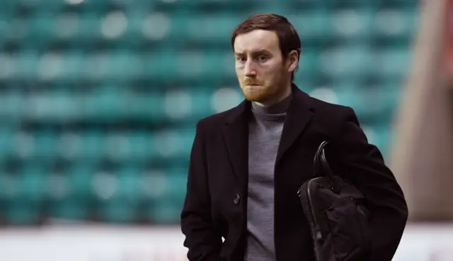 Hearts head coach Ian Cathro