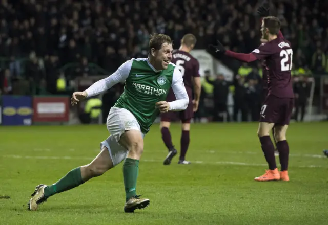 Grant Holt celebrates