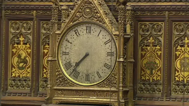 House of Lords clock