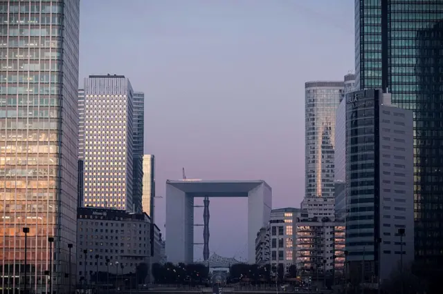 Part of La Défense business district