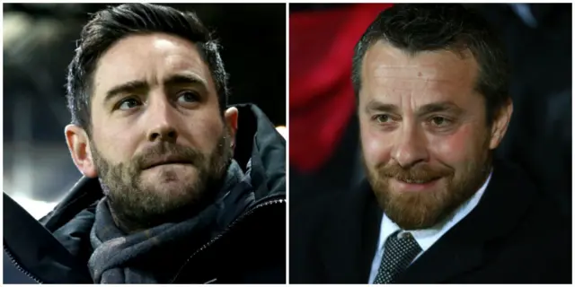 Lee Johnson (left) and Slavisa Jokanovic