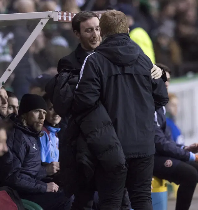 Ian Cathro and Neil Lennon