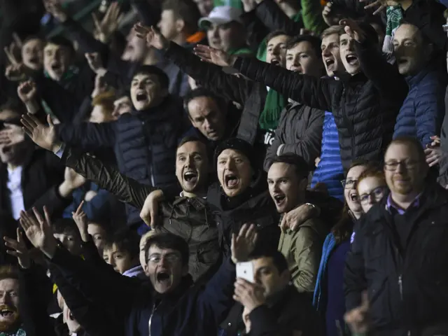 Hibernian fans