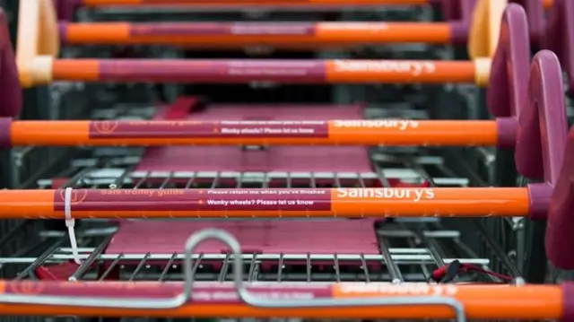 Sainsbury's trolley